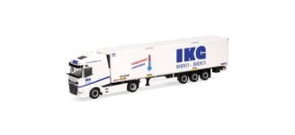 Herpa 959018 - H0 - DAF XG Kühlkoffer-Sattelzug IKG Spedition